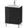 Duravit Waschtischunterschrank 2 Auszüge 62 x 70,4 x 39,1 cm Schwarz Hochglanz