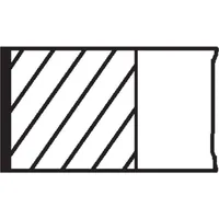 Mahle Kolbenringsatz 039 80 N0