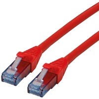 Roline Patchkabel Kat.6A UTP, Component Level, LSOH, rot, 2