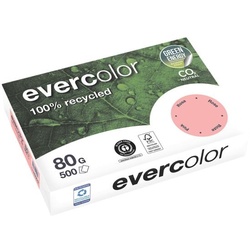 Clairefontaine Farbiges Recyclingpapier »Evercolor« - Pastellfarben rosa
