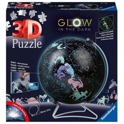 Ravensburger Puzzle Ravensburger 3D Puzzle 11544 – Glow In The Dark Sternenglobus – 190…, 190 Puzzleteile