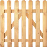 Tetzner & Jentzsch Gartentor 100 x 80 cm Grün/Holz