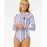 Rip Curl San Carlos Upf Damen Langarm Rashguard - Multico - XL