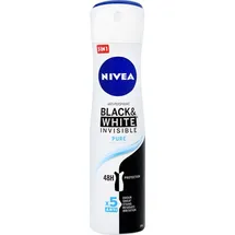 NIVEA Invisible Black&White antiperspirant spray 48H Pure 150ml