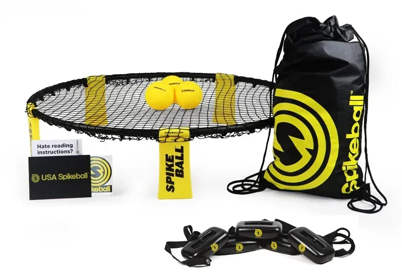 Spikeball Standard Set mit 3 Bällen + Spikebouy Set