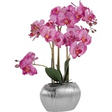 Home Affaire Kunstpflanze »Orchidee«, Kunstorchidee, im Topf, 83615645-0 lila B/H: 20 cm x 55 cm
