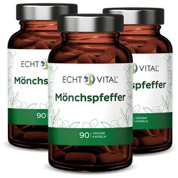 Echt Vital Mönchspfeffer - 3 Gläser 3x90 St