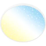 Briloner LED Deckenlampe 1 rund Weiß 38 x 6,5 cm