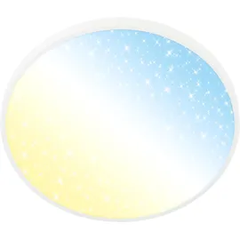 Briloner LED Deckenlampe 1 rund Weiß 38 x 6,5 cm