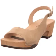 SOFTCLOX S3575 Konny Kaschmir - Damen Schuhe Sandaletten - 04-Taupe, Größe:39 EU - 39 EU