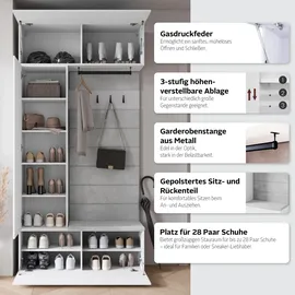 INOSIGN TEJO Garderoben-Set 1 Stk 0 x 0 x 0 schwarz