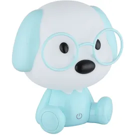 GLOBO LED Tischleuchte Kinderlampe Nachttischlampe Hund Touchdimmer Tischlampe, 1W 32lm warmweiß, LxH 18x20 cm