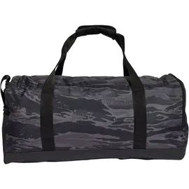 adidas Dufflebag Linear Camo grau M