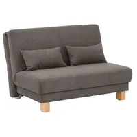 Home affaire Schlafsofa Gina, vom Sofa zum Bett mit einem Handgriff, in 4 Breiten, Nierenkissen braun 120 cm x 86 cm x 95 cm