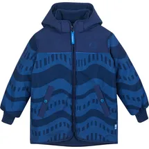 Finkid Kinder Kuvio Jacke (Größe 92 , blau)