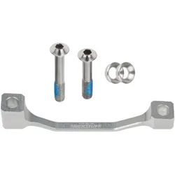 TRICKSTUFF Adapter PM-PM +20 mit Titanschrauben | PM 160-180 | silber
