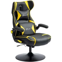 Vinsetto Gaming Stuhl mit Wippen- und Schkelfunktion, ergonomischer Computerstuhl,