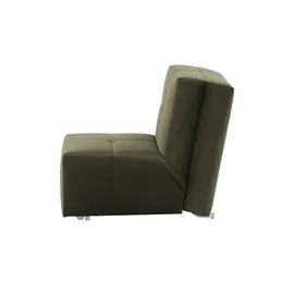 Nehl Schlafsessel Solino Velours 85 x 85 x 102 cm Grün mit Schlaffunktion