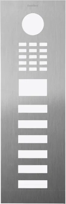 DoorBird D2106V Frontblende Edelstahl V2A, gebürstet