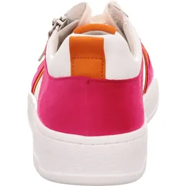 Gabor Sneaker Damen Weite E Orange/Pink/Weiß 38,5