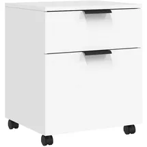 vidaXL Aktenschrank 45x38x54 cm Weiß