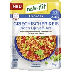 Reis-fit Express Griechischer Reis nach Djuvec-Art 250G