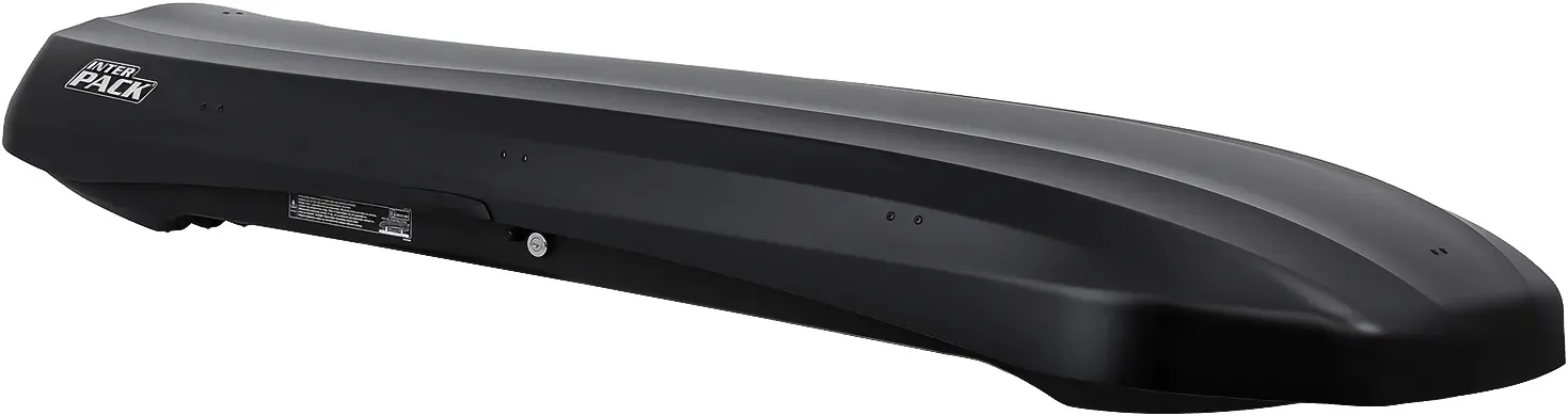 Inter Pack Skugga L 660 Dachbox, schwarz matt