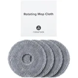 Roborock rotierendes Mopptuch*4 Stk. Antibakteriell für Qrevo Serie Grau
