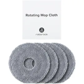 Roborock rotierendes Mopptuch*4 Stk. Antibakteriell für Qrevo Serie Grau