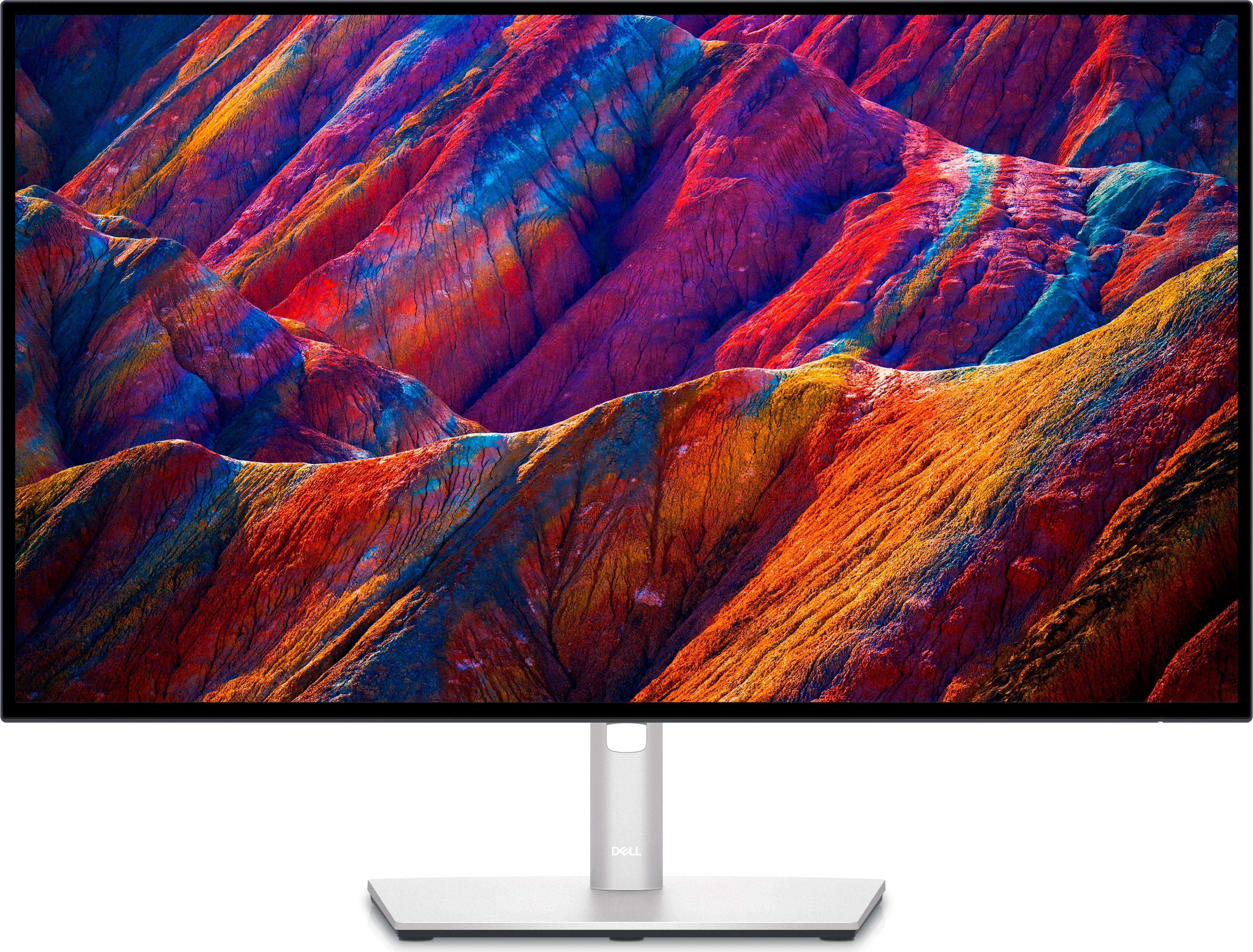 Dell UltraSharp U2723QE (3840 x 2160 Pixel, 27"), Monitor, Silber