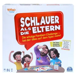 Spin Master Games - Schlauer als die Eltern, spaßiges Quiz- und Actionspiel, bei dem Kinder gegen Eltern spielen