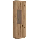 meble wójcik Vitrine Delamar 62 x 40 x 198 cm Eiche