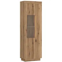 meble wójcik Vitrine Delamar 62 x 40 x 198 cm Eiche