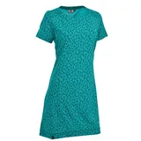 Maul Kleid Alplersee Muster Türkis/Grün 38