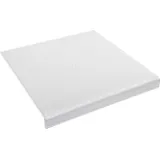 Gsd Acryl Schneidebrett mit Anschlag 38 x 38 x 3,8 x 0,6cm