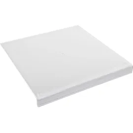 Gsd Acryl Schneidebrett mit Anschlag 38 x 38 x 3,8 x 0,6cm