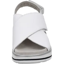 ARA Damen Sapporo Sandale, Weiß 050843, 42 EU Weit