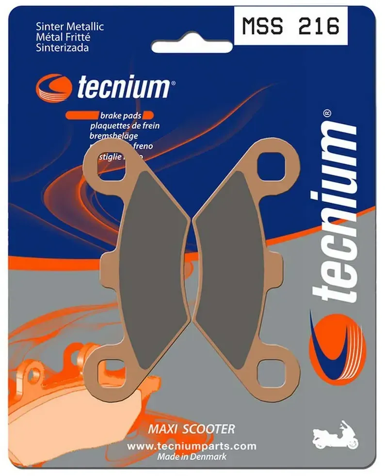 Tecnium Mss216 Sinterbremsbeläge - Brown - One Size