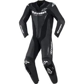 Alpinestars GP Force V2 Lederkombi - schwarz-blau-neonrot - 58