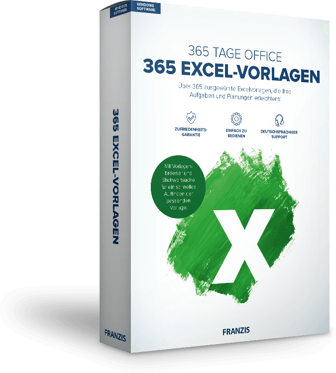 365 Excel Vorlagen - 365 Tage Office