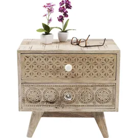 Kare Nachttisch Puro 50 x 35 x 46 cm Braun