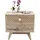 Kare Nachttisch Puro 50 x 35 x 46 cm Braun