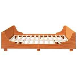 vidaXL Massivholzbett 180 x 200 cm Braun