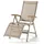 Sieger Cadiz Relaxsessel 62 x 95 x 109 cm champagner/natur klappbar