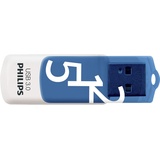 Philips Vivid blau 512GB, USB-A 3.0 (FM51FD001B/00)
