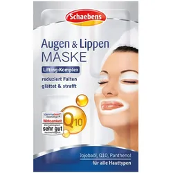Schaebens Augen & Lippen Maske Gesichtsmaske 4x1,5 ml Unisex 4x1,5 ml Gesichtsmaske