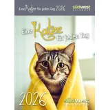 Südwest Verlag Eine Katze für jeden Tag 2026 - Tagesabreißkalender zum Aufstellen oder Aufhängen