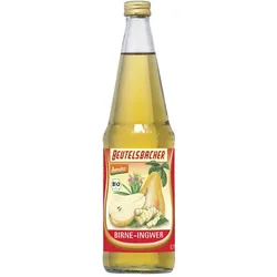 Birne Ingwer Saft