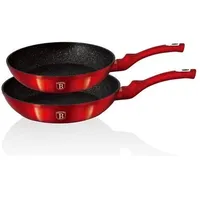 Berlinger Haus Metallic Line Burgundy Edition Pfannen-Set 2-tlg. 22 cm + 26 cm