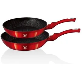 Berlinger Haus Metallic Line Burgundy Edition Pfannen-Set 2-tlg. 22 cm + 26 cm